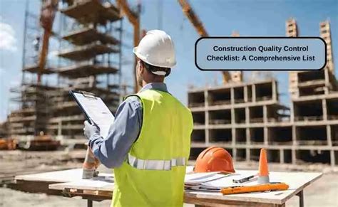 construction quality control classes bay area